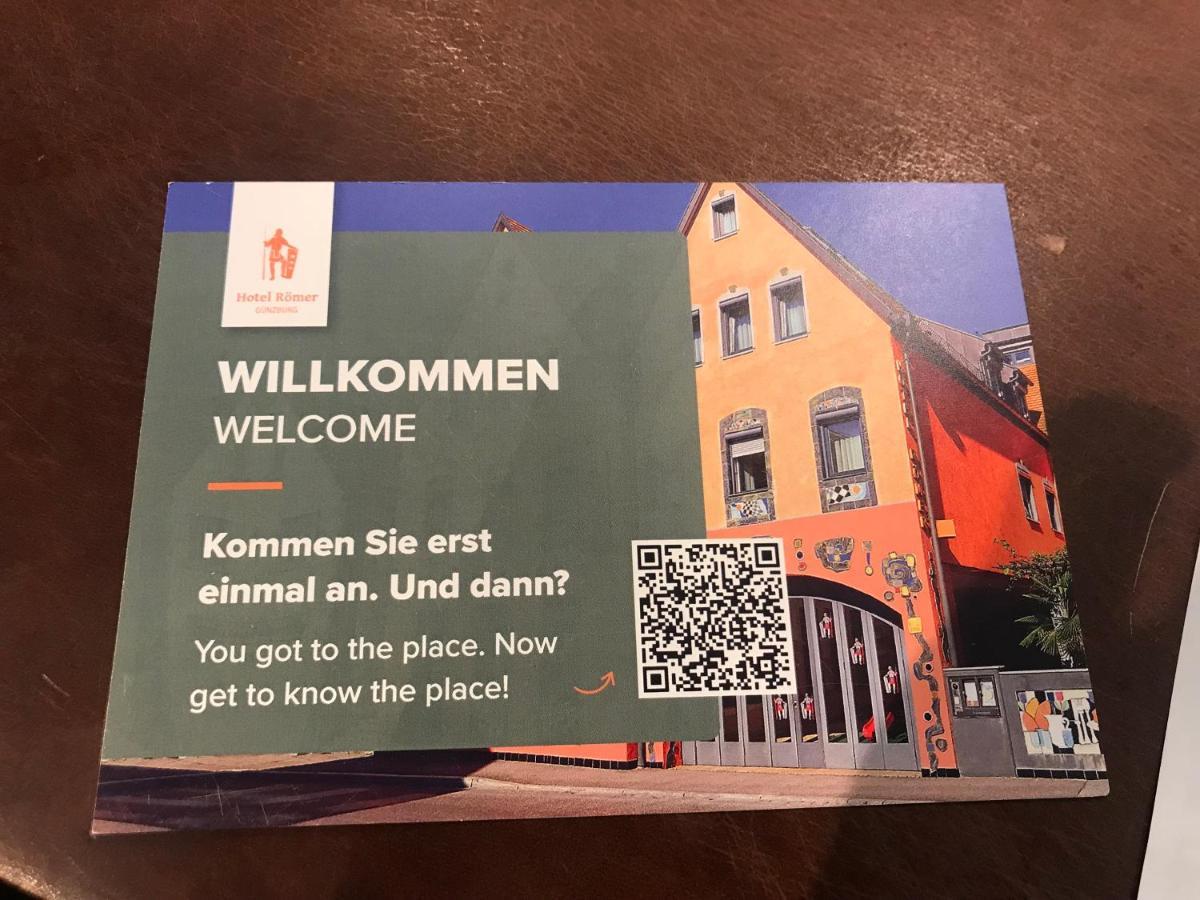 Hotel Roemer Günzburg Exterior foto